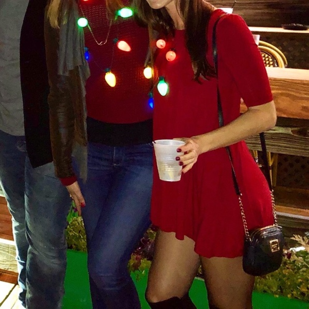 We the Free - Red Mini Dress